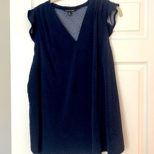 Women’s Plus 2X 41 Hawthorn blouse navy/black